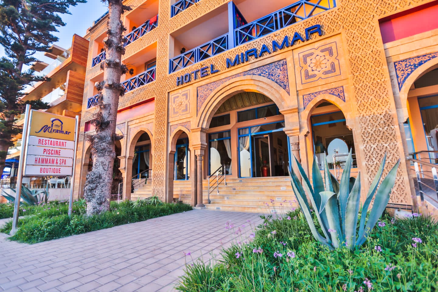 galerie de photo pour l'hotel miramar essaouira maroc