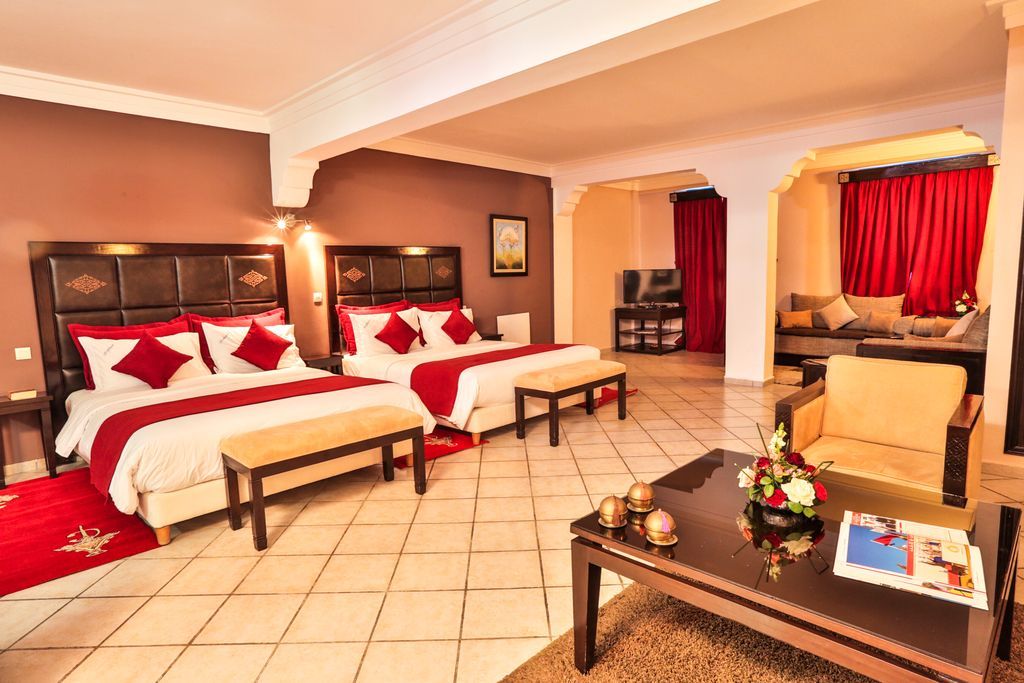 Suite vue sur mer hotel miramar essaouira maroc